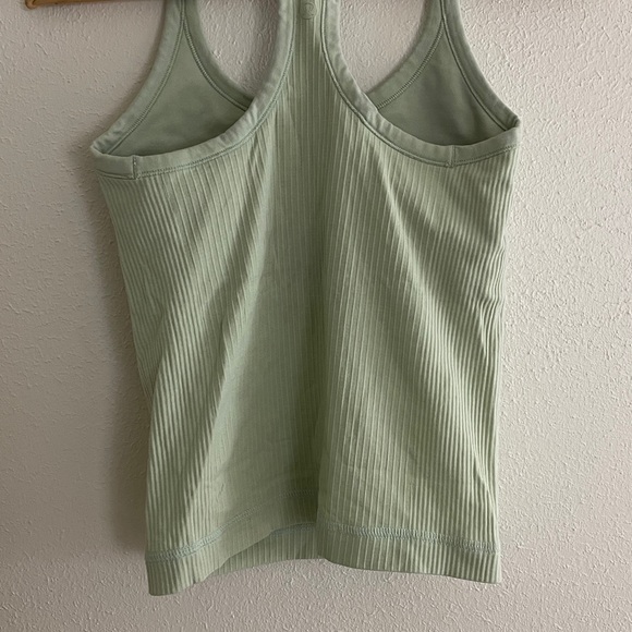 Lululemon Racerback Tank Ribbed Crop Sports Top - Picture 8 of 14